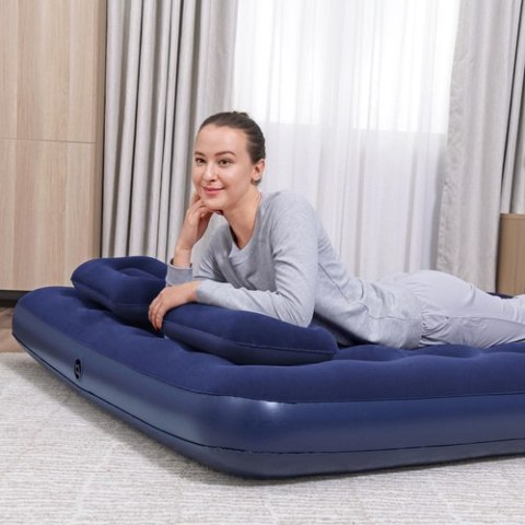 Materac dwuosobowy z pompką - BESTWAY 67374 BESTWAY