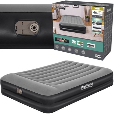 Materac z pompką 203x152x46cm BESTWAY 67403 BESTWAY