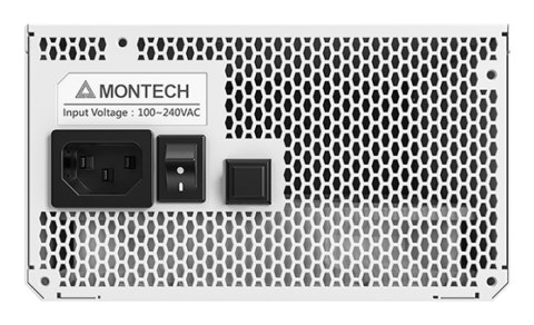 Montech Titan PLA 1000W - 80 PLUS & Cybenetics Platinum, modułowy, PCIe 5.1 - 1000 Watt, biały Montech