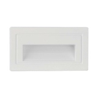 Oprawa schodowa LED V-TAC 3W LED prostokąt biała 230V VT-1130 3000K 180lm