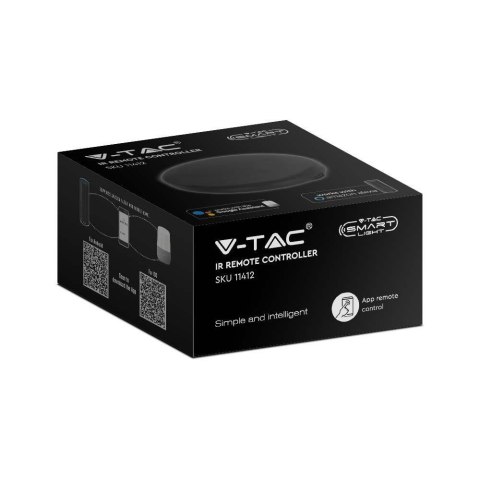 Sterowanie uniwersalne zdalne IR V-TAC smart WI-FI podczerwień Smart Life Alexa Google Home