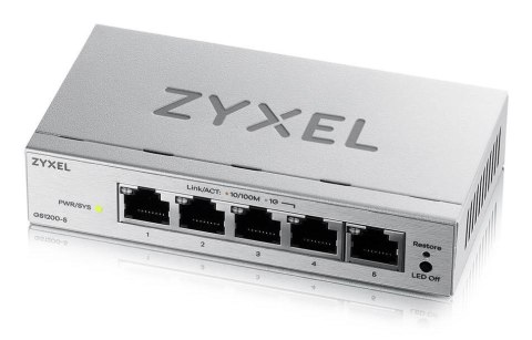 Switch Zyxel GS1200-5V3 5p Managed Gigabit ZyXEL