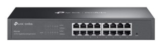 TP-Link Omada ES216G łącza sieciowe Zarządzany L2 Gigabit Ethernet (10/100/1000) Czarny TP-LINK