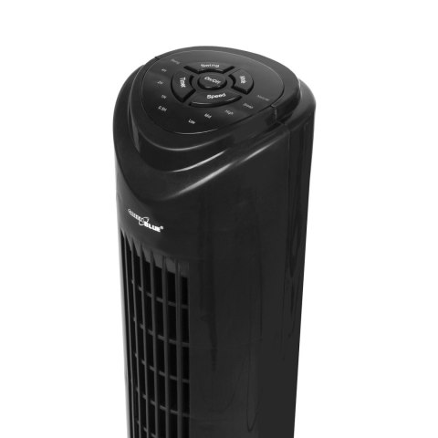 Wentylator kolumnowy GreenBlue 45W z 3 poziomami siły nawiewu, 82cm wysokości, 1,5m przewodu, z pilotem i timerem GB645 GreenBlue