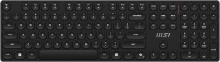 Zestaw klawiatura + mysz MSI Forge K210 Wireless Mouse and Keyboard Combo bezprzewodowe czarne MSI