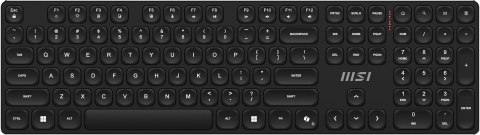 Zestaw klawiatura + mysz MSI Forge K210 Wireless Mouse and Keyboard Combo bezprzewodowe czarne MSI