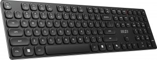 Zestaw klawiatura + mysz MSI Forge K210 Wireless Mouse and Keyboard Combo bezprzewodowe czarne MSI