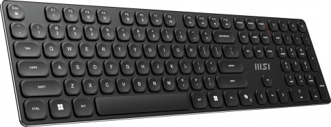 Zestaw klawiatura + mysz MSI Forge K210 Wireless Mouse and Keyboard Combo bezprzewodowe czarne MSI