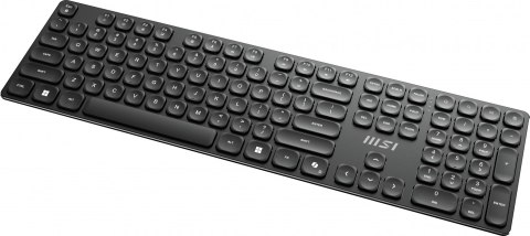 Zestaw klawiatura + mysz MSI Forge K210 Wireless Mouse and Keyboard Combo bezprzewodowe czarne MSI