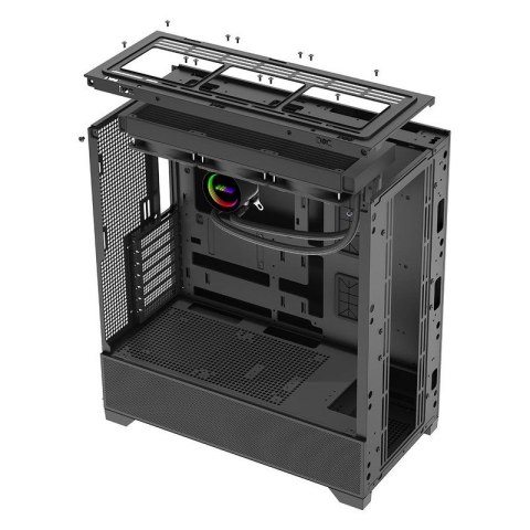 Xilence Xilent Flux Midi Tower Czarny XILENCE