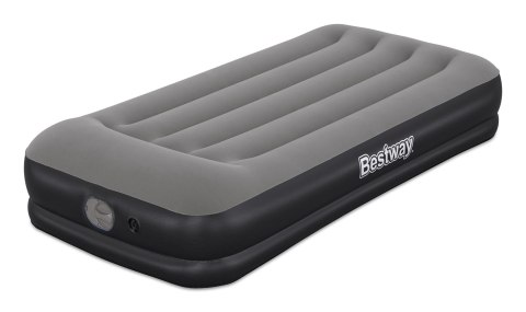 Bestway 671BT dmuchany materac Pojedynczy materac Czarny, Szary Unisex Bestway