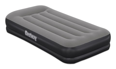 Bestway 671BT dmuchany materac Pojedynczy materac Czarny, Szary Unisex Bestway