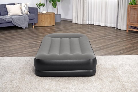 Bestway 671BT dmuchany materac Pojedynczy materac Czarny, Szary Unisex Bestway