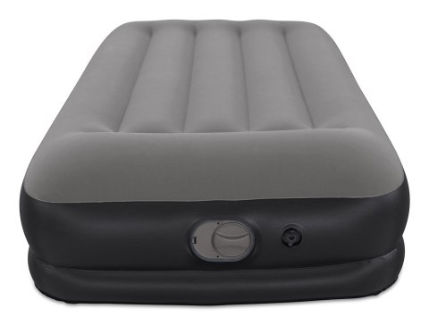 Bestway 671BT dmuchany materac Pojedynczy materac Czarny, Szary Unisex Bestway