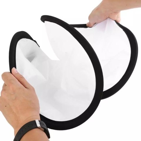 Blenda fotograficzna złota srebrna 5w1 składana 60 cm okrągła do zdjęć RTO