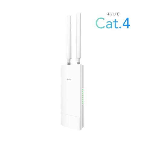 Cudy LT500 router bezprzewodowy Fast Ethernet Dual-band (2.4 GHz/5 GHz) 4G Biały CUDY