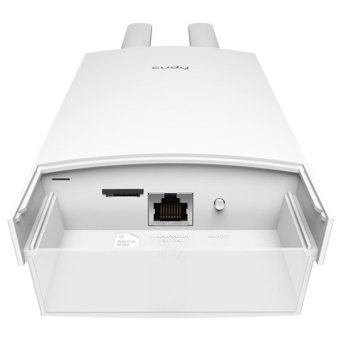 Cudy LT500 router bezprzewodowy Fast Ethernet Dual-band (2.4 GHz/5 GHz) 4G Biały CUDY