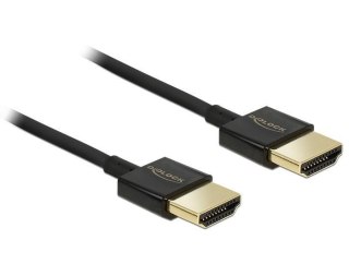 DELOCK HDMI Kabel Ethernet A -> A St/St 4.50m 3D 4K slim DELOCK