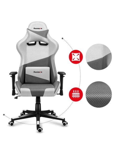 Fotel gamingowy Huzaro Force 6.2 White Mesh Huzaro