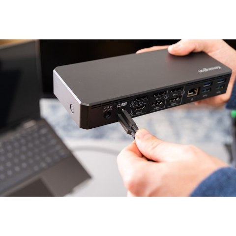 Kensington SD4781P EQ Stacja dokująca USB-C i USB-A Dual 4K Kensington