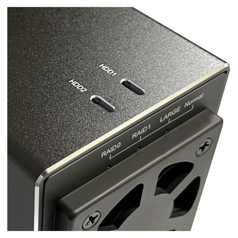 LC-Power LC-35U3-RAID-2 obudowa do dysków twardych Obudowa HDD Czarny 3.5" LC-POWER