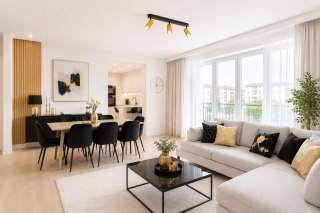 Lampa spotlight Fama 3xGU10 złota+czarna 55*100