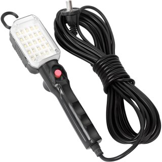 Lampa warsztatowa 25 led kanałowa hak magnes 245v -e219 RTO