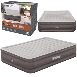 Materac Dmuchany Dwuosobowy Z Pompką Elektryczną 203x152 cm Bestway 69050 BESTWAY