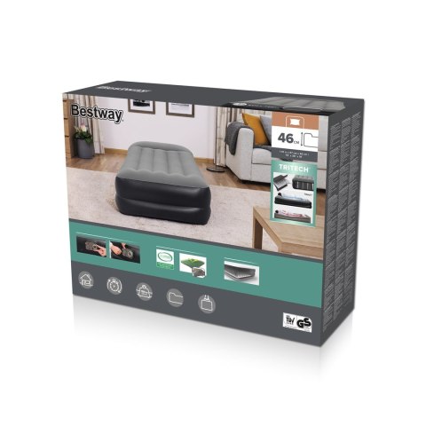 Materac Welurowy Z Pompką Elektryczną 191 x 97 x 46 cm Bestway 67401 Bestway