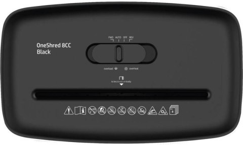 Niszczarka HP Oneshreed 8CC czarna Hewlett-Packard