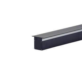 Oprawa ścienna elewacyjna LED linia V-TAC 10W IP65 antracyt 51cm VT-1173 3000K 1250lm