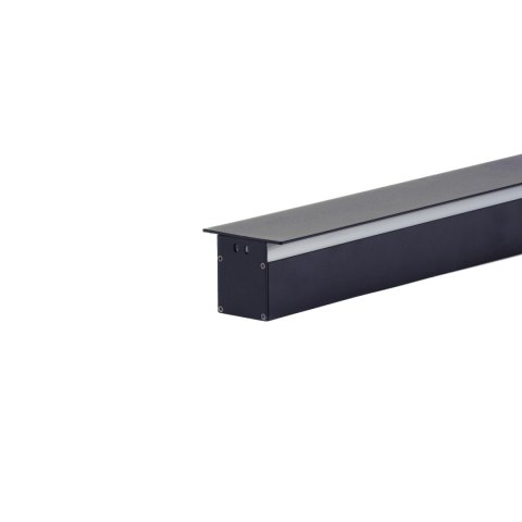Oprawa ścienna elewacyjna LED linia V-TAC 10W IP65 antracyt 51cm VT-1173 3000K 1250lm