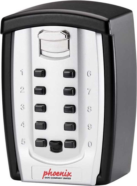 Phoenix Safe Co. KS0003C szafka na klucze Metal Czarny, Srebrny No name