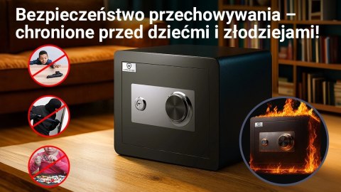 Sejf szyfrowo-mechaniczny Extralink Lock Star M-30 Extralink