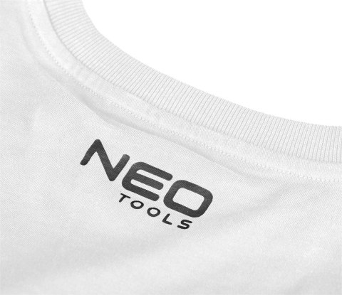 T-shirt, biały, rozmiar XXL NEO TOOLS