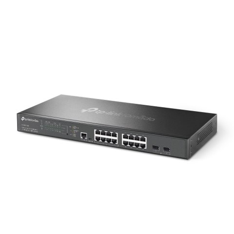 TP-Link Omada SG3218XP-M2 łącza sieciowe Zarządzany L2+ 2.5G Ethernet (100/1000/2500) Obsługa PoE 1U Czarny TP-LINK