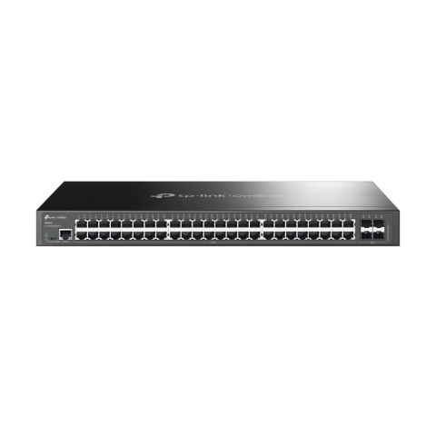 TP-Link Omada SG3452 łącza sieciowe Zarządzany L2+ Gigabit Ethernet (10/100/1000) 1U Czarny TP-LINK