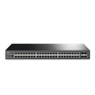 TP-Link Omada SG3452 łącza sieciowe Zarządzany L2+ Gigabit Ethernet (10/100/1000) 1U Czarny TP-LINK