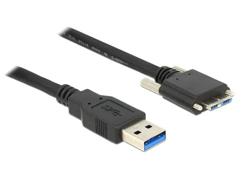 USB3.0 Kabel Delock A -> Micro-B St/St 3.00m mit Schraube DELOCK