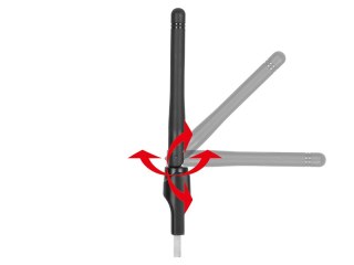 86-080# Karta sieciowa wifi usb 150mbps + antena Blow