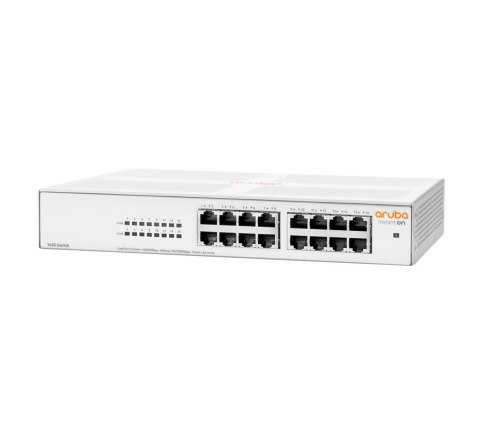 Aruba Instant On 1430 16G Nie zarządzany L2 Gigabit Ethernet (10/100/1000) 1U Biały Hewlett-Packard