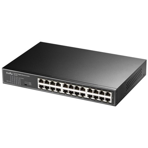 Cudy GS1024 łącza sieciowe Gigabit Ethernet (10/100/1000) Czarny CUDY