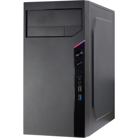 Inter-Tech Geh IT-6505 Reto,Micro-ATX,2 USB-Frontanschl.,sch retail Inter-Tech