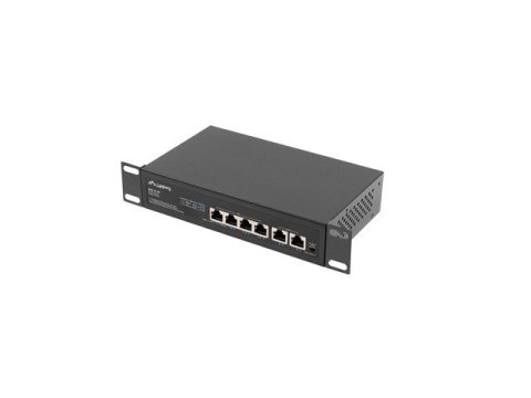 LANBERG SWITCH POE+ RACK 10"/19" (4X 100MB/S POE+, 2X 100MB/S) RSFE-4P-2FE-60 Lanberg