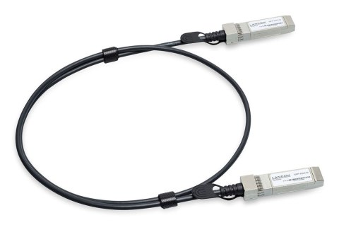 LANCOM SFP-DAC10-1m (Bulk 8) kabel InfiniBand / światłowodowy Czarny, Stal No name