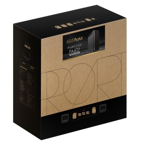 PROART PA602 drewno metal PWM czarny ASUS