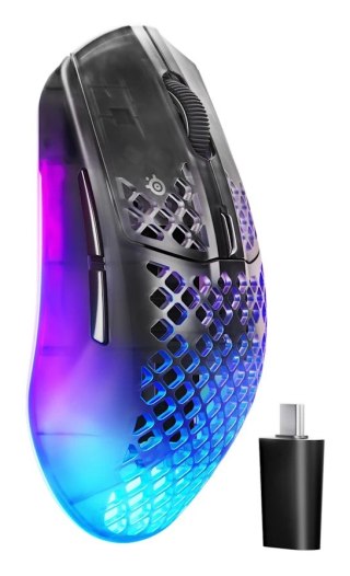 Steelseries Aerox 3 Wireless Gen 2 myszka Gaming Po prawej stronie RF Wireless + Bluetooth Optyczny 26000 DPI SteelSeries