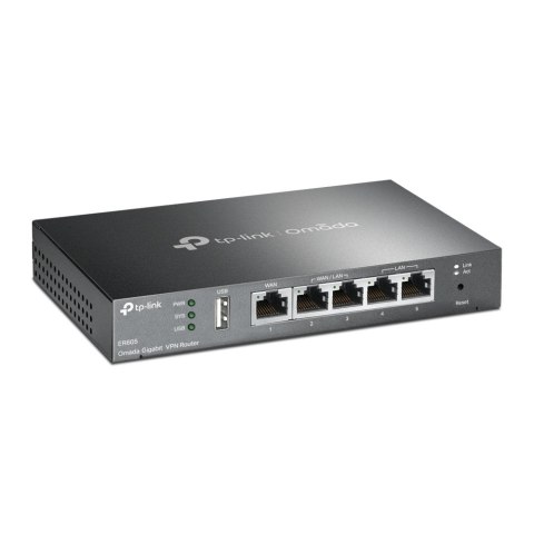 TP-Link Omada ER605 ruter Gigabit Ethernet Czarny TP-LINK