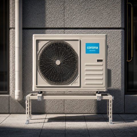 Uchwyt podstawa podłogowa do klimatyzatora MC-864 do 70kg 280-870mm / 230-450mm stal galwanizowana max 36000 BTU
