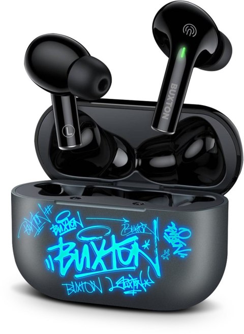 BUXTON BTW4600 - Słuchawki Bluetooth douszne szare BUXTON